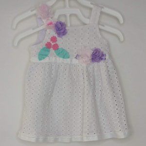 blueber boulevard white 18m dress